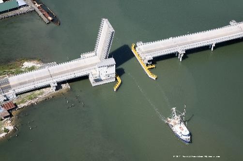 alt="Bascule Span Single leaf Bridge"
